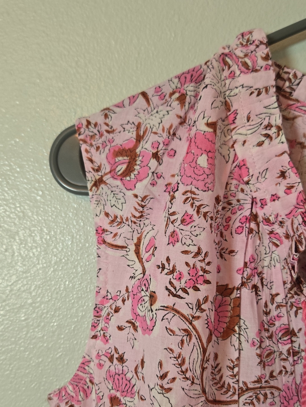 SLV Sur La Vague | NWT Pink Primrose Cap Sleeve Mini Dress One Size - Picture 8 of 12